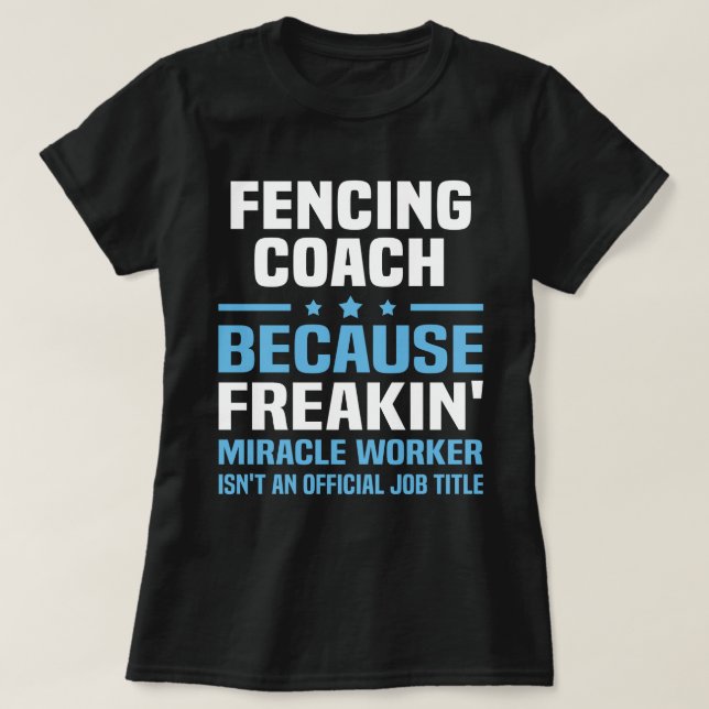 T-shirt Entraîneur (Design devant)