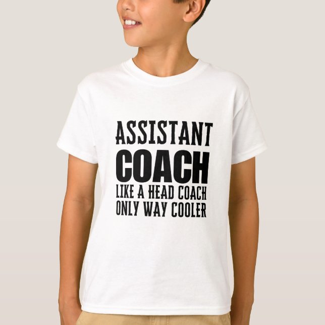 T-shirt entraîneur adjoint (Devant)