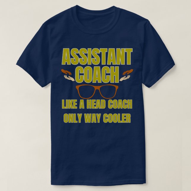 T-shirt Entraîneur adjoint 2 (Design devant)