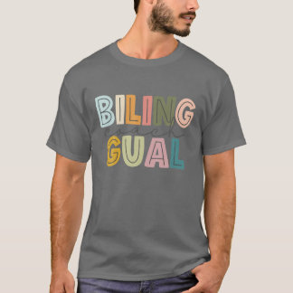 T-shirt Entraîneur Bilingue Heureux Premier Jour D'École R