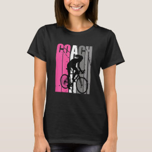T-shirt Entraîneur Chorégraphe de l'instructeur de cyclism