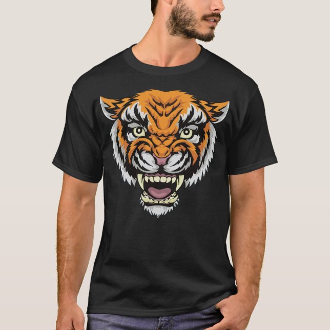 T-shirt entraîneur de baseball MANDY Nicolas Cage Tiger  (Devant)