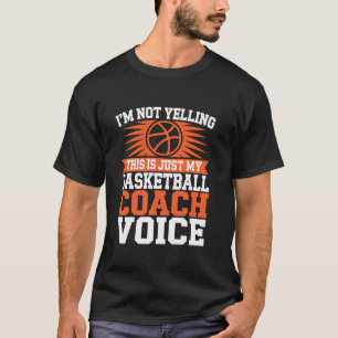 T-shirt Entraîneur de basket-ball Cadeau Funny Basketball
