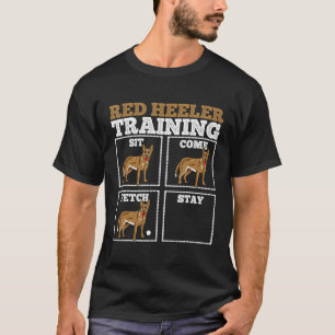 T-shirt Entraîneur de chien Red Heeler
