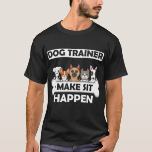 T-shirt Entraîneur de chiens amusant Humour de l'éducati