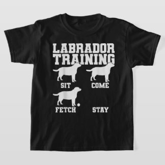 T-shirt Entraîneur de chiens Labrador