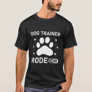 T-shirt Entraîneur De Chiens Train Chiens Mode Sur L'Entra