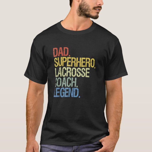 T-shirt Entraîneur de crosse (Devant)