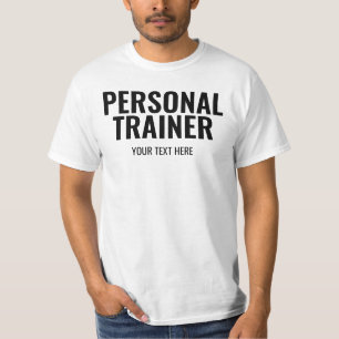 T-shirt Entraîneur de fitness pour hommes Modèle personnel