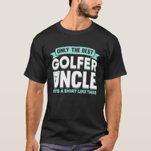 T-shirt Entraîneur de golfeur de joueur de golf de golf On