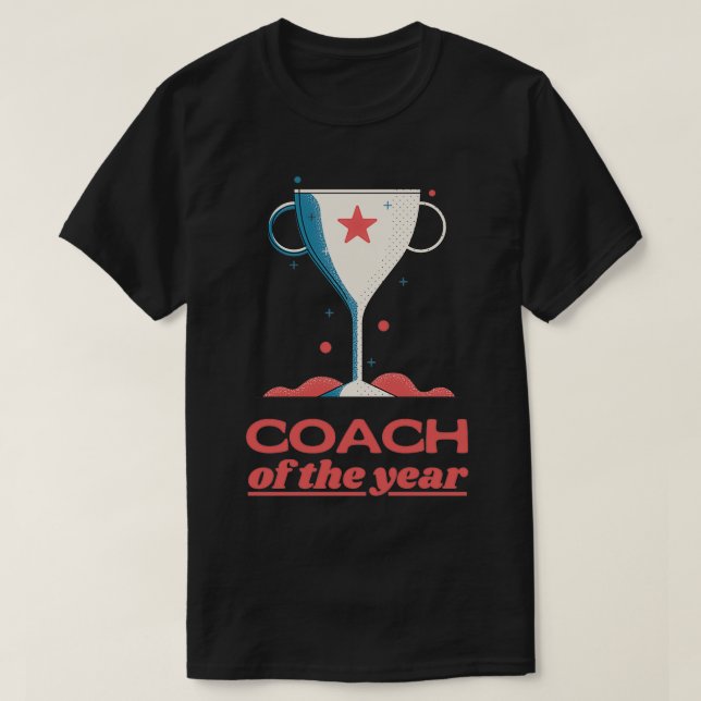 T-shirt Entraîneur de l'année (Design devant)