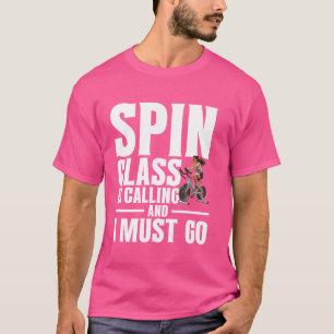 T-shirt Entraîneur de rotation interne de vélo instructeur