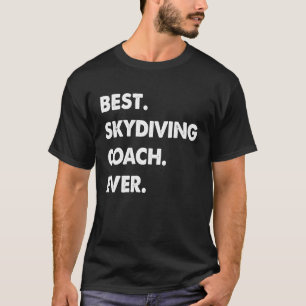 T-shirt Entraîneur de Saut en Parachute Profession Meilleu