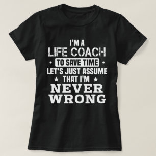 T-shirt Entraîneur de vie