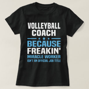 T-shirt Entraîneur de volley-ball