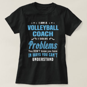 T-shirt Entraîneur de volley-ball