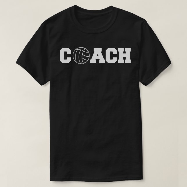 T-shirt Entraîneur de volley-ball 1 (Design devant)