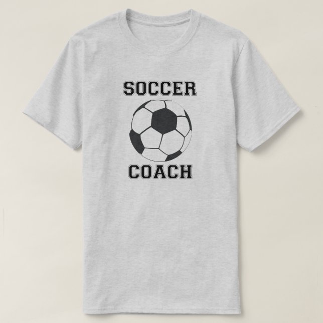 T-shirt Entraîneur du football (Design devant)