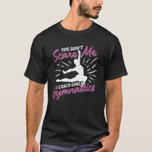 T-shirt Entraîneur-entraîneur Gymnastique Filles Amusantes