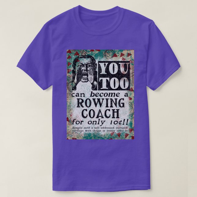 T-shirt Entraîneur Funny Retro Vintage (Design devant)