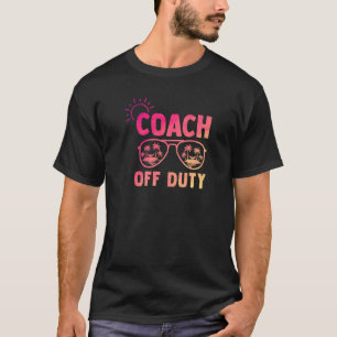 T-shirt Entraîneur Hors Service Dernier Jour De L'École Ap