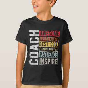 T-shirt Entraîneur Magnifique Merveilleux meilleur Cool Mo