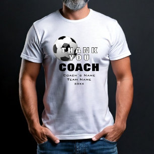 T-shirt Entraîneur Merci de balle de football