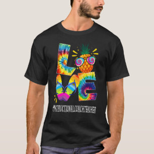 T-shirt Entraîneur pédagogique Aimer l'ananas été