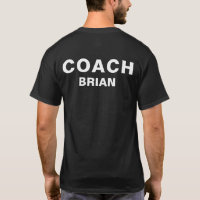 Entraîneur personnalisé Black Bold Text
