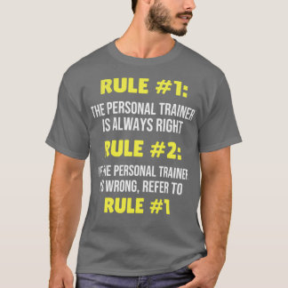 T-shirt Entraîneur Personnel Entraîneur Fitness Entraîneur