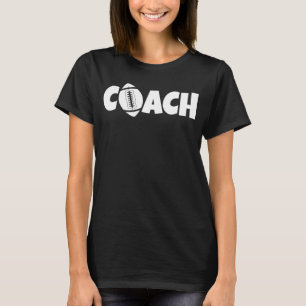 T-shirt Entraîneur principal entraîneur de football