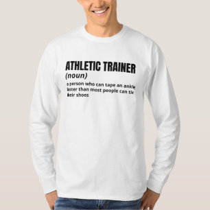 T-shirt Entraîneur sportif - Drôle Définition d'emploi