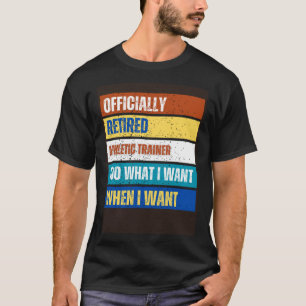 T-shirt Entraîneur sportif retraité Athlète retraité Athle