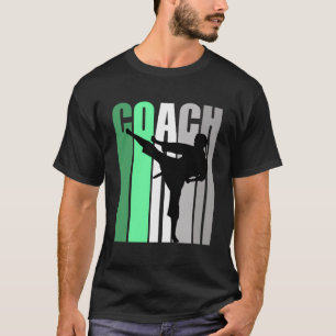 T-shirt Entraîneur Vert Du Jiu Jitsu Instructeur Jiu Jitsu