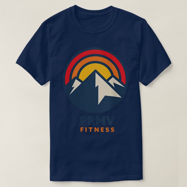 T-shirt Entraîneuse PRMV FITNESS 2022 pour femmes  (Design devant)