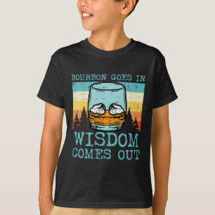 T-shirt Entre avec sagesse, sort drôle Fête des pères homm