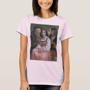 T-shirt Entre Richesse et Amour (Sucre Bébé ou Romance)