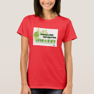 T-shirt Entre une balade et un rythme difficile