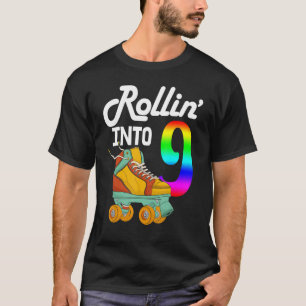 T-shirt Entrée dans les chaussures à roulettes de patinage