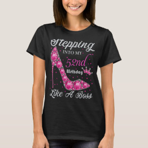 T-shirt Entrée Dans Mon 52e Anniversaire Comme Un Patron U