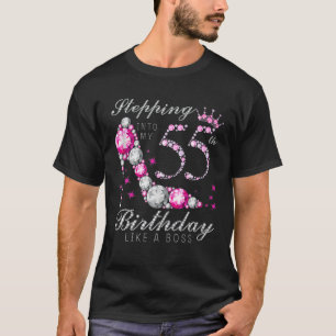 T-shirt Entrée Dans Mon 55E Anniversaire Comme Un Patron 5