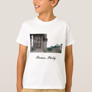 T-shirt Entrée des ruines romaines à Rome Italie