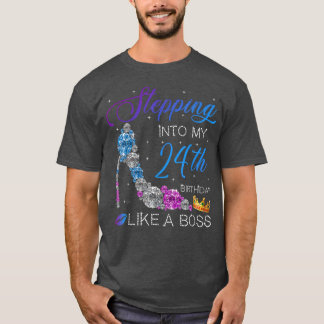 T-shirt Entrée En Mon 24E Anniversaire Comme Un Anniversai