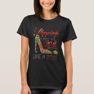T-shirt Entrée En Mon 30E Anniversaire Comme Un Patron Dep
