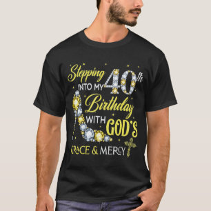 T-shirt Entrée En Mon 40E Anniversaire Pour Femmes