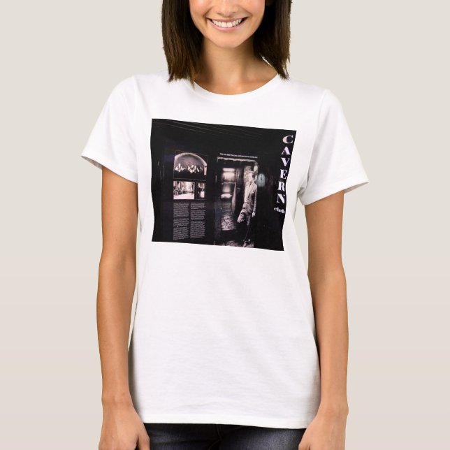T-shirt Entrée originale de club de caverne, Liverpool R-U (Devant)