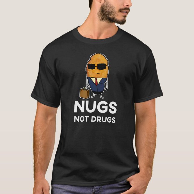 T-shirt Entrepreneur Poulet Nugget Nugget Nugget Nugs Pas  (Devant)