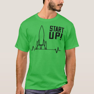 T-shirt Entrepreneuriat de Startup Rocket