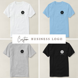 T-shirt Entreprise de logo et de texte personnalisés