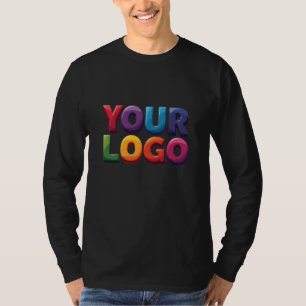 T-shirt Entreprise de logo et de texte personnalisés simpl